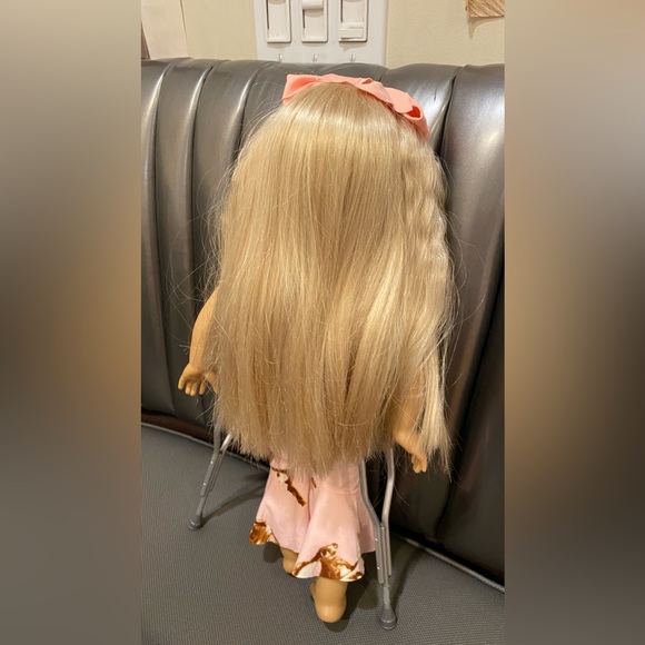 American Girl Doll, crutches and pet dog! Beautiful gift set for the holidays ! - Picture 5 of 6